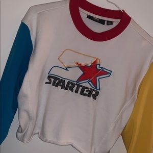 Starter Sweater Crop